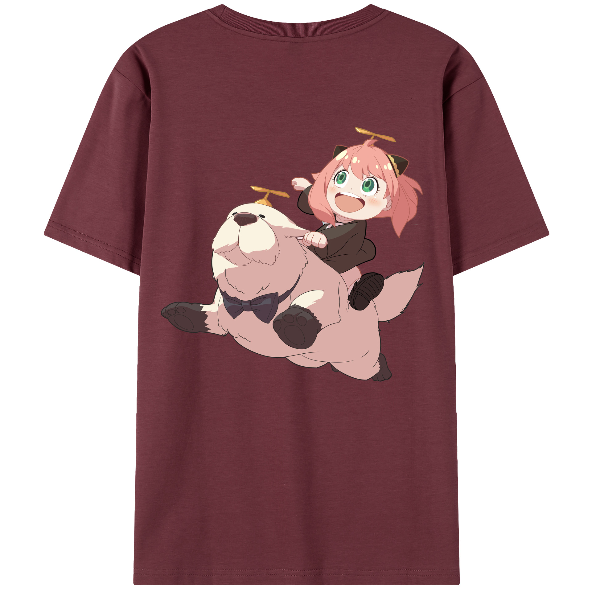 （画像用） SPY×FAMILY间谍家家酒 綿100％半袖Tシャツ（背面プリント）